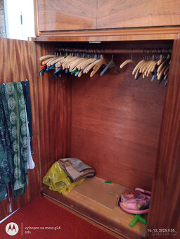 nábytkový set ořech 60. léta - vleze se do výtahu - 5