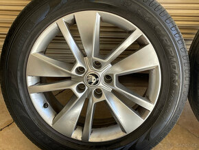 Alu kola 5x112 original Škoda Kodiaq 235/55 R18 - 5