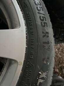 Alu kola Mercedes 5x112. Zimní sada - 5