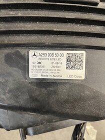 Mercedes GLC pravé Led světlo A253 906 50 03 - 5