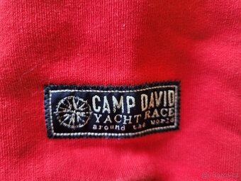 Mikina Camp David - červená - 5