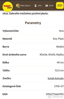 Klec a vybavení pro křečka - 5