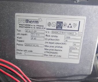 Plynový kotel Protherm 40-KLO-ZP - 5