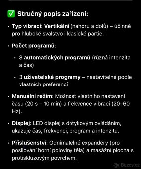 Vibrační plošina InSportline Katrina SE - 5