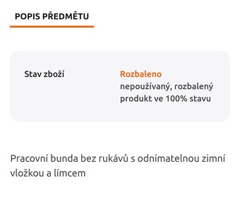 Pracovní bunda bez rukávů - 5