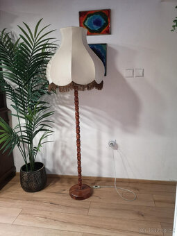 Prodám dřevěnou lampu - 5