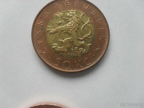 50 Kč - pedesát korun mince - 5
