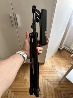 2x skládací stojany na noty a obal - 5