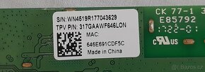 TP VISION 317GAAWF646LON control module - 99659700 - 5