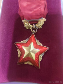 Řád rudé zástavy - vyznamenání medaile - 5