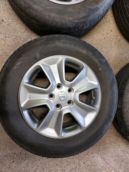 originální alu kola Dacia duster 215/65r16 - 5