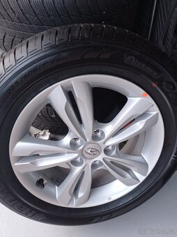 5x al kola 17" ORIGINAL HYUNDAI iX35, Tucson Letni - 5