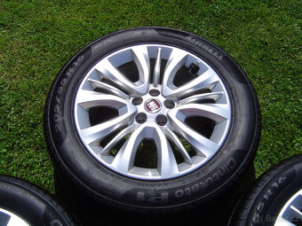 4X LETNÍ HLINÍKOVÁ KOLA FIAT TIPO 205/55 R16..TOP - 5