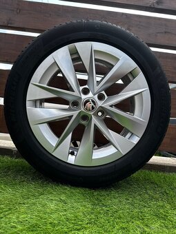 Alu kola 5x112 r17 s letnim pneu (4o) - 5