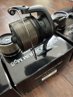 3 navijáky Shimano Aero Technium Mgs 14000 XTC, zakoupené v - 5