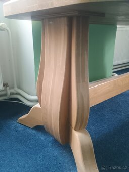 Jídelní dubový stul - 5
