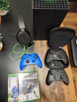 PRODEJ – Xbox Series X + Elite ovladač + headset
 - 5