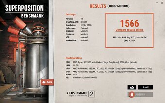 Grafická karta, HP AMD Radeon R9 M360 2GD5 OC s pamětí DDR5 - 5