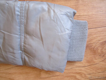 Zimní kabát italský výrobce, vel. L/40, světle šedý - 5