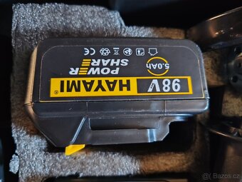 Prodám Aku úhlovou brusku 2x 5ah baterie - 5