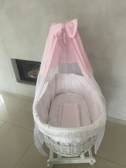 Proutěný košíček pro miminka - 5