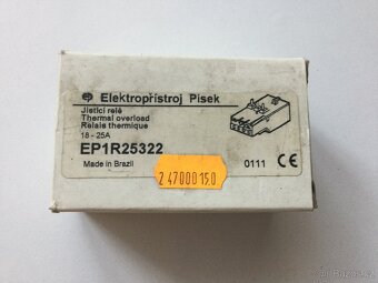 Prodám tepelné jistící nadproudové relé nové - - 5