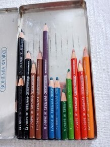 PRO SBĚRATELE PASTELKY SUNPEARL VČ. PENÁLU PLECHOVÉ KRABIČKY - 5