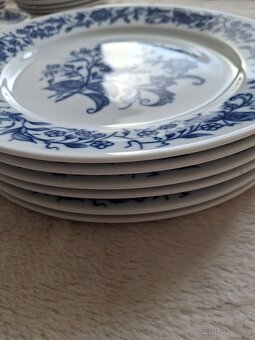 sada staré porcelánu, pravý cibulák - 5