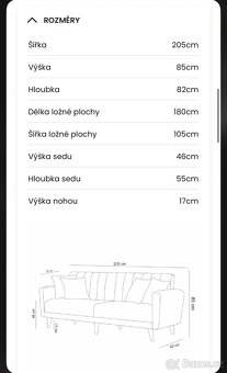 Rozkládací pohovka - 5