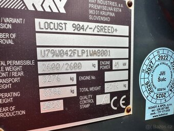 smykový nakladač LOCUST 904 speed+ - 5