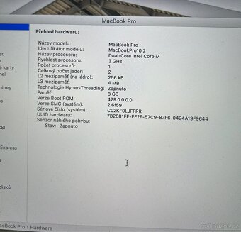 Macbook Pro 2013 13" + myš magic mouse - 5