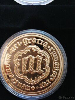 Pamětní medaile - Nejvýznamnější české mince - 5