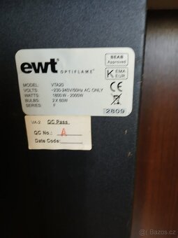 Elektrický krb ewt optiflame vta20 - 5