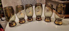 Nádherné skleničky , novoborske sklo - 5