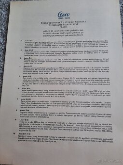 AERO 1918-1978 soubor obrazů 50ks Nové - 5