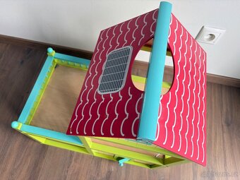 Dětský dřevěný domeček včetně vybavení - 5