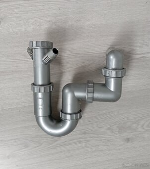 Kulatý dřez IKEA + sifon + baterie - 5