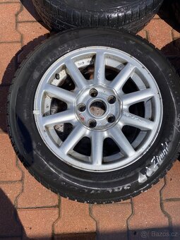 Sada kol Alu vč. zimní pneu , Audi 5x112, ET45,7Jx15H2 - 5