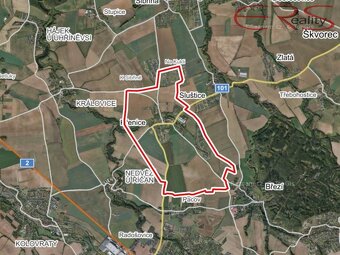 Zemědělská půda, 23 998 m2 - Praha-východ - Křenice u Prahy - 5