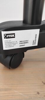 Věšák GUDME dvojitý černá/chrom JYSK - 5