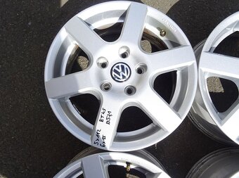 Alu disky na VW, Škoda 15", 5x112, ET 45, šíře 6J - 5