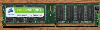 DDR 2GB (4x512MB) Corsair Value Select - 5
