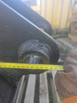 Hydraulická svahovka 140cm na stroje jcb - 5