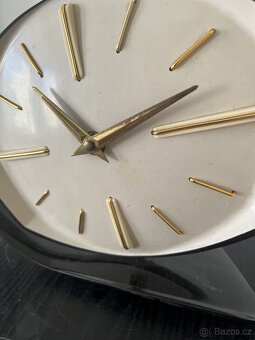 Staré mechanické hodiny,retro Brusel - 5