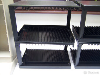 stojany na CD a DVD, retro - 5