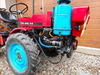 Kloubový malotraktor Agrozet TZ-4K-14 r.v. 1990 - 5