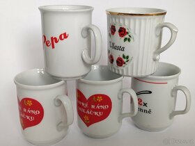 Retro hrnek se jménem a pro zamilované 120.-/ks, pošta 65.- - 5