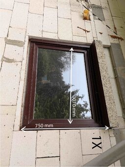 Zánovní okna a dveře + venkovní rolety - 5