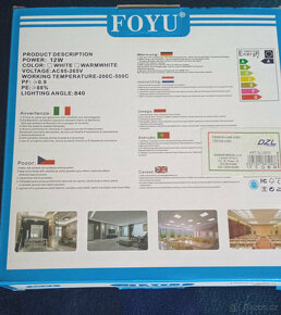 LED Stropní svítidlo LED/12W/230V - 5