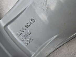 Nové alu kola sada 5x100 15" 5,5J ET40 Fabia 4 IV, Polo - 5